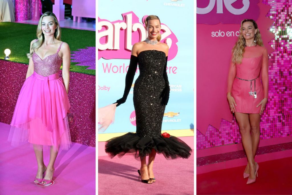 Todos os looks da boneca Barbie que Margot Robbie usou para